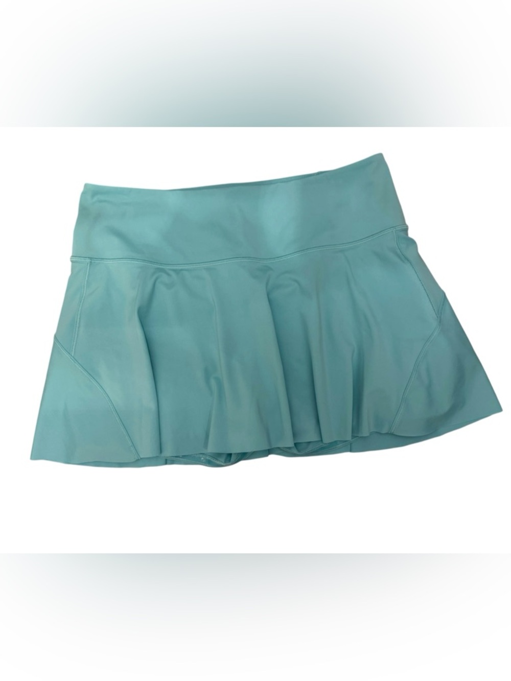 Athleta Ace Tennis Skort 13 1/2 Inch Large Seafoam Green Pickleball Preppy